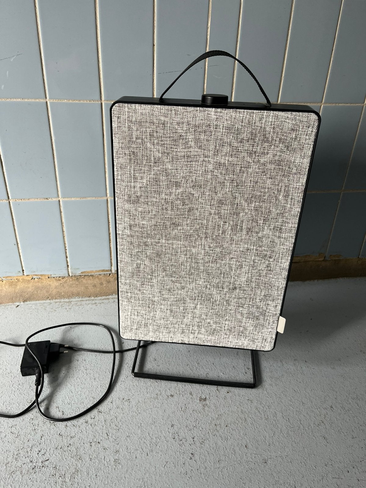 Ikea förnuftig luchtreiniger zwart met nieuw filter, Ophalen of Verzenden, Zo goed als nieuw, Luchtreiniger