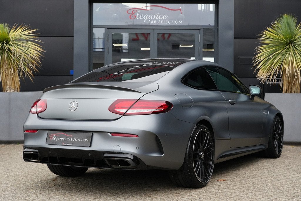 Mercedes-Benz C-Klasse Coupé AMG 63 S 510pk Panoramadak/Bur, Auto's, Mercedes-Benz, Automaat, Achterwielaandrijving, Gebruikt
