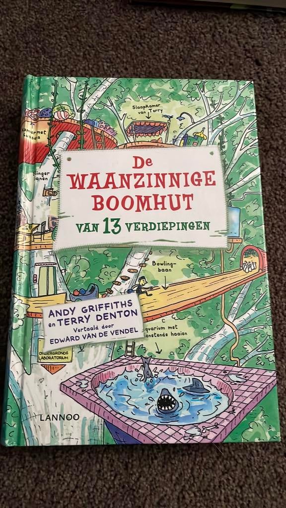 Terry Denton - De waanzinnige boomhut van 13 verdiepingen, Terry Denton; Andy Griffiths, Fictie algemeen, Ophalen of Verzenden