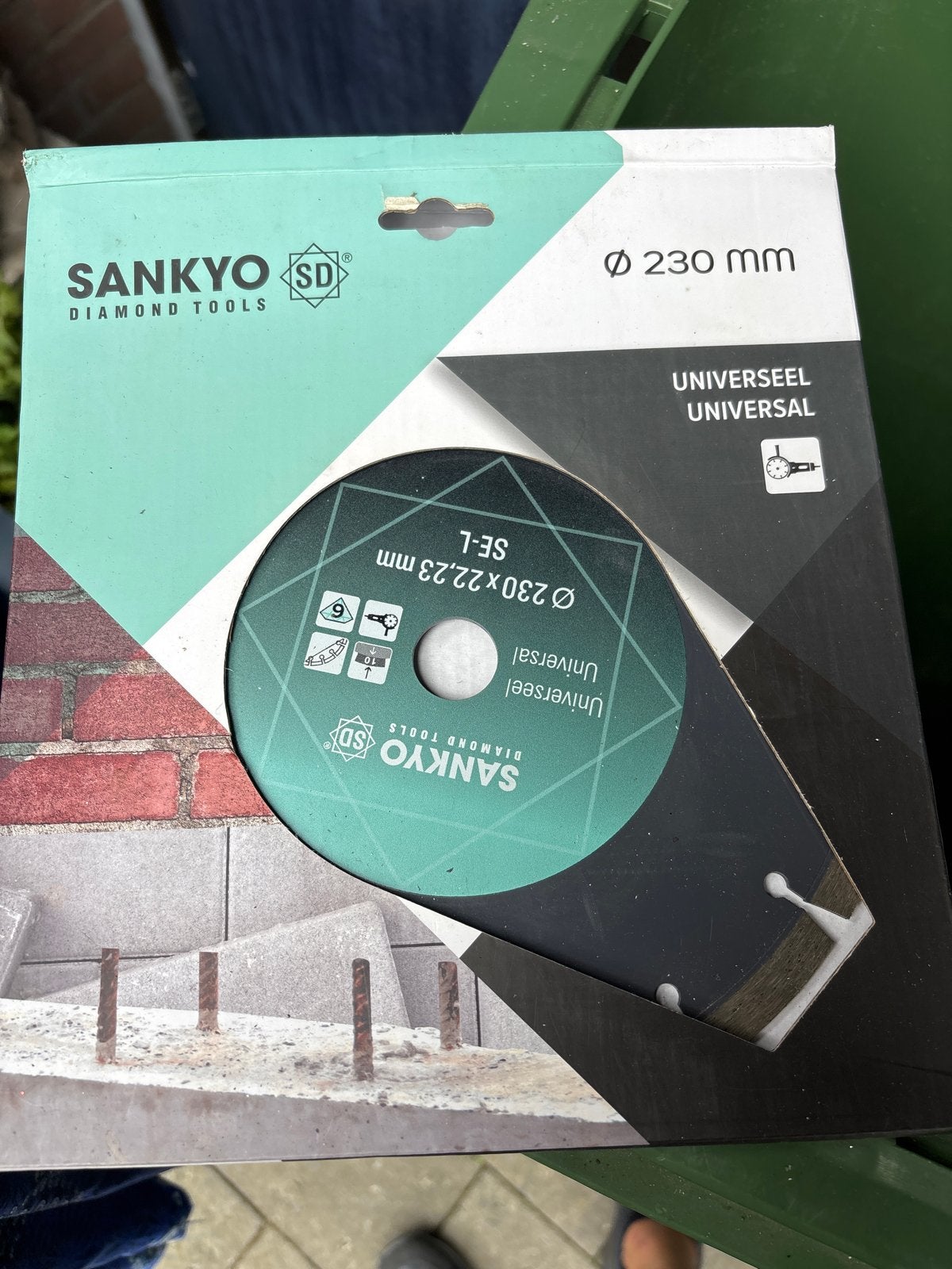 Sankyo Diamant Doorslijpschijf Ø 230 mm Universeel, Ophalen, Nieuw, Overige typen