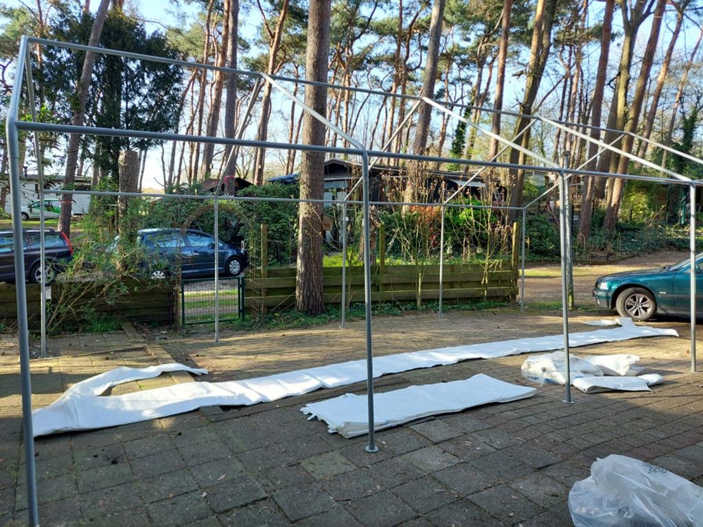Tent 4x8, Tickets en Kaartjes, Twee personen, Ticket of Toegangskaart
