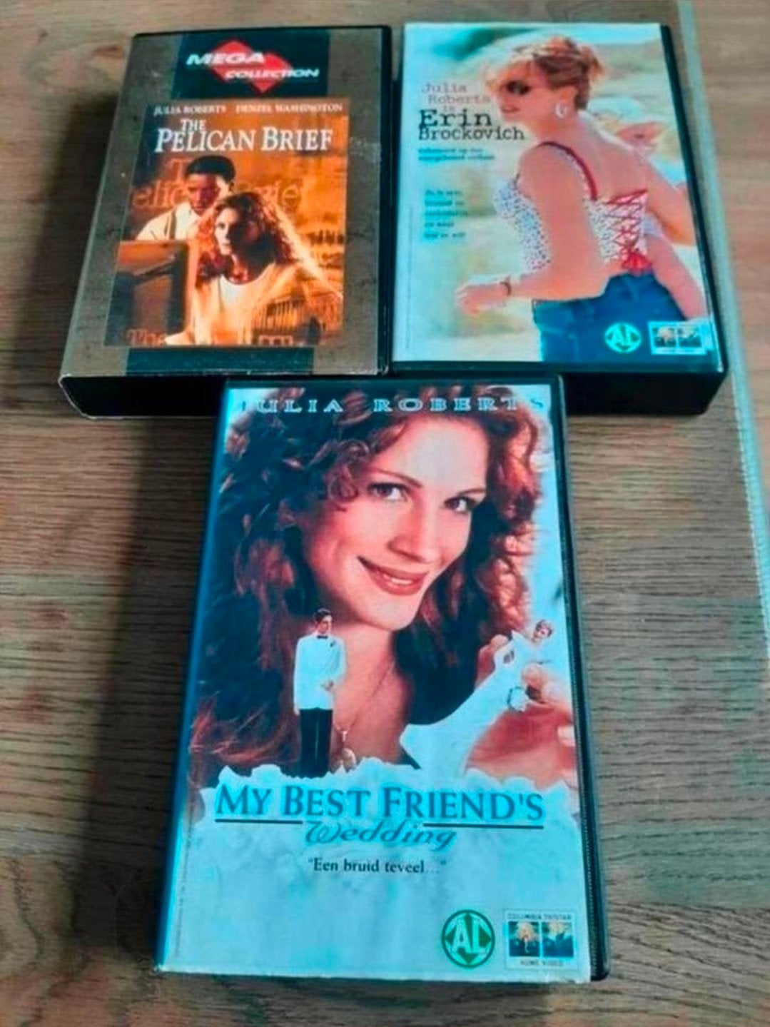 Julia Roberts videobanden set., Alle leeftijden, Ophalen of Verzenden, Gebruikt, Komedie