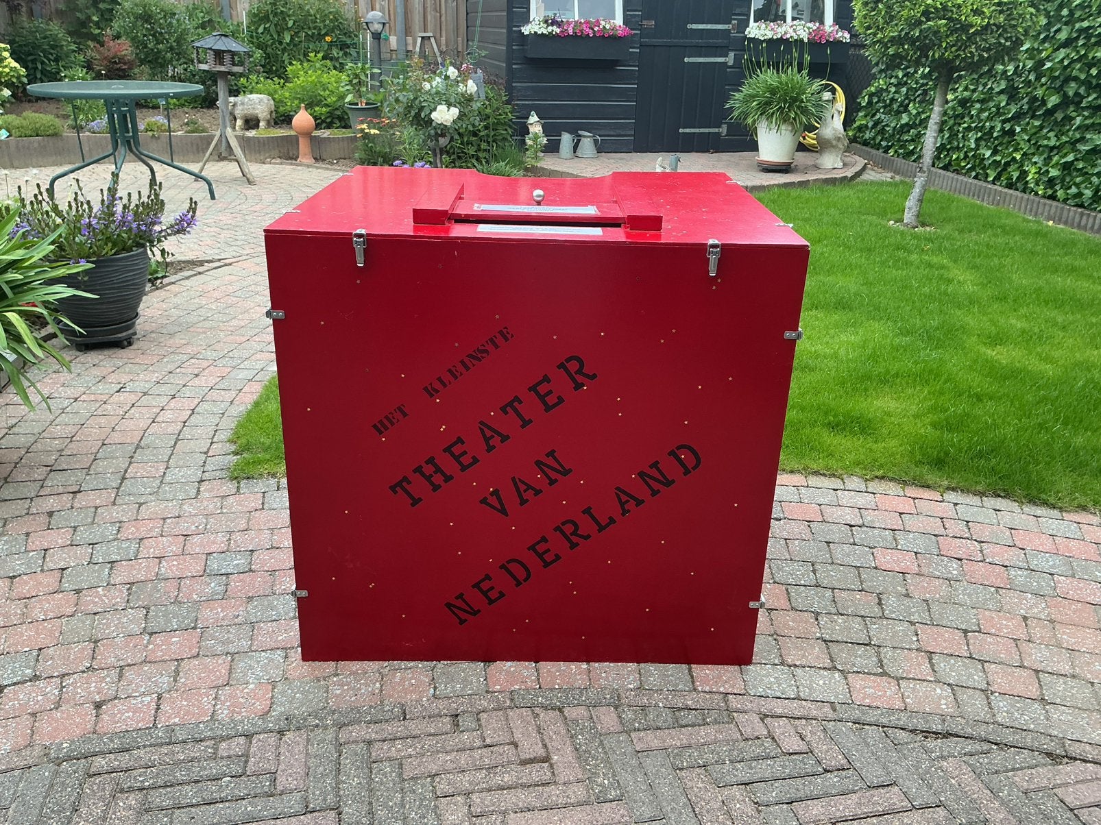 Kleinste theater, Een of twee spelers, Ophalen, Gebruikt