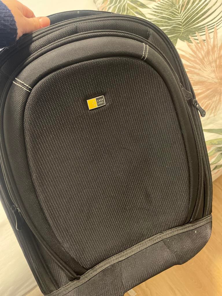 Case Logic Laptop Rugzak - Zwart, Zo goed als nieuw, Ophalen of Verzenden, 15 inch, Zo goed als nieuw, Rugzak