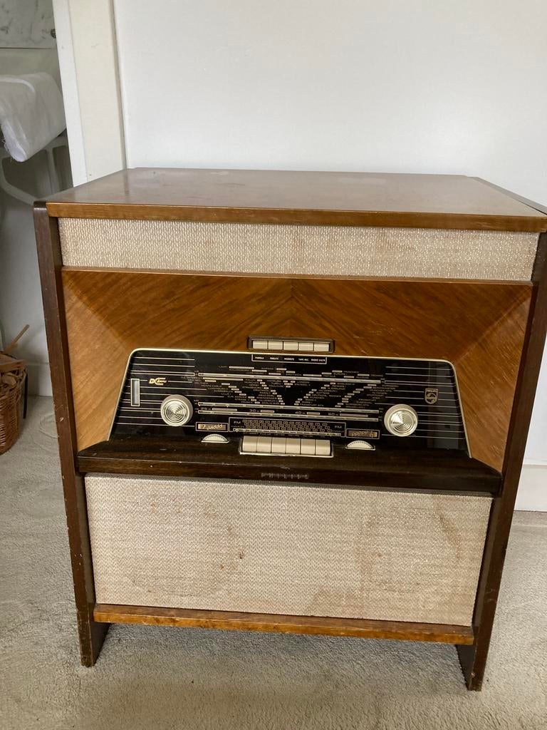 platenspeler, radio meubelstuk, Ophalen of Verzenden