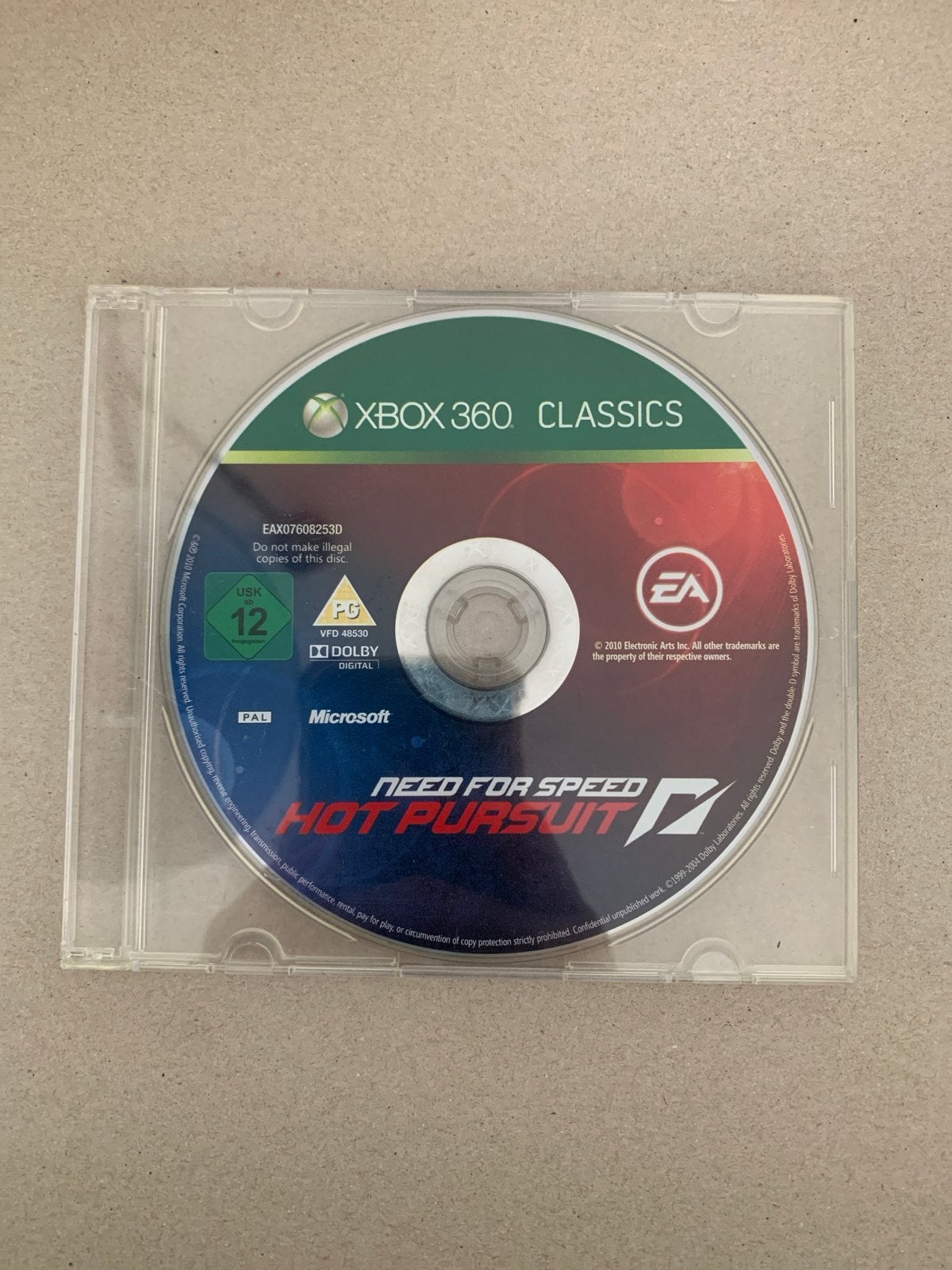 Need for Speed Hot Pursuit Xbox 360 (disc only), Ophalen, Online, Gebruikt, 1 speler