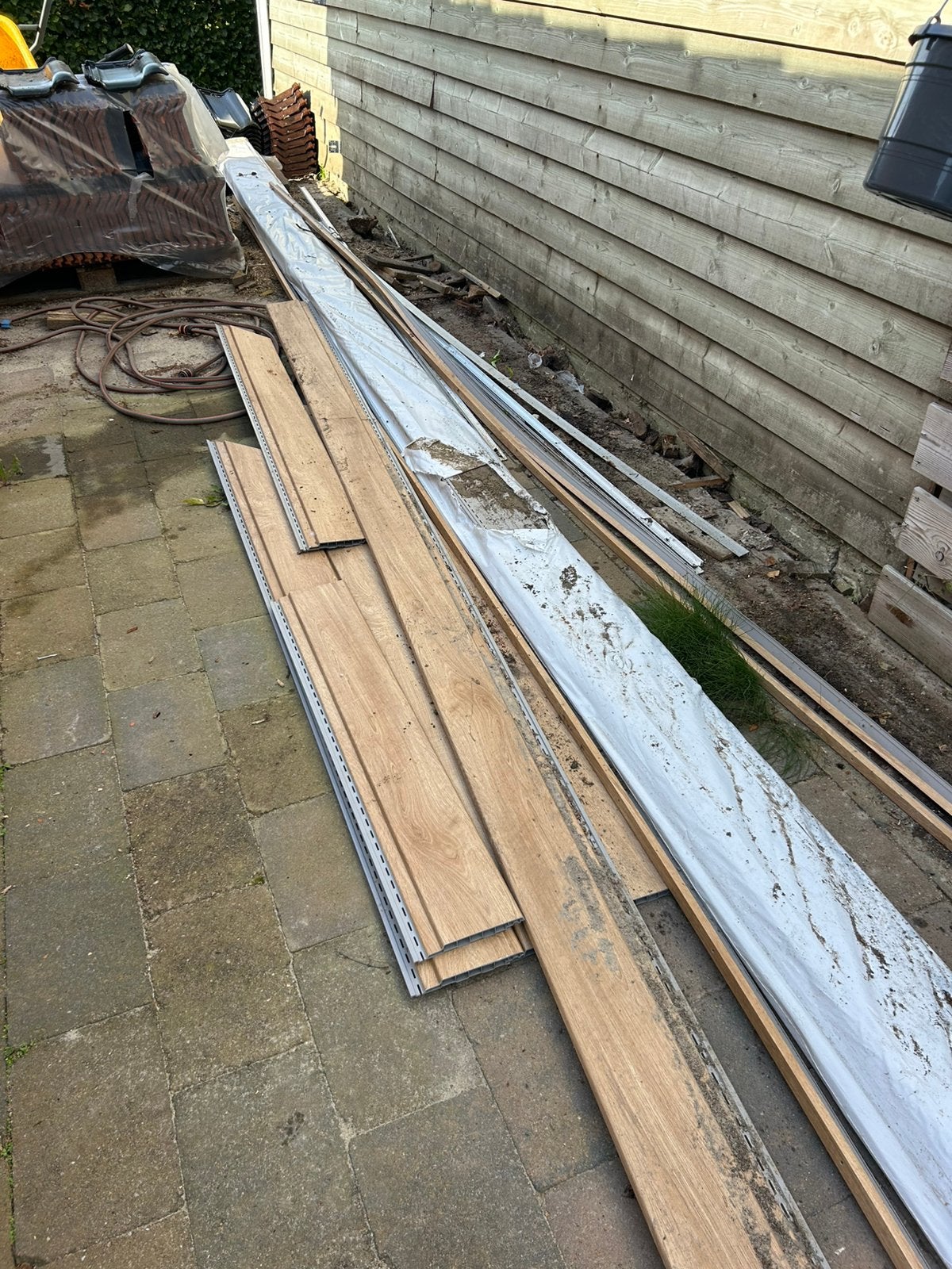 Kunststof Gevelbekleding over na verbouwing, Ophalen, Overige materialen, Overige kleuren, Overige typen