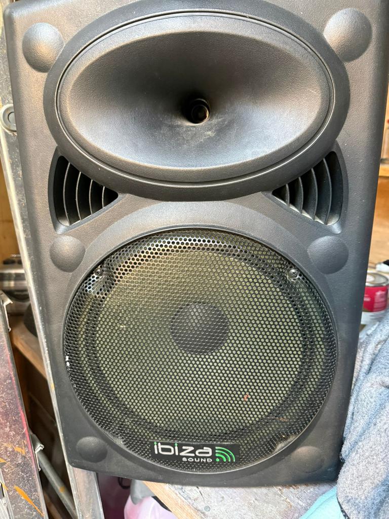 Ibiza sound luidspreker box, Overige typen, Zo goed als nieuw, 120 watt of meer, Ophalen
