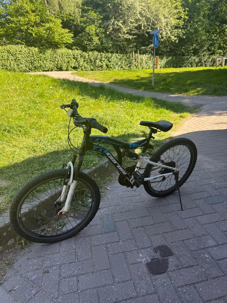 Stoere kinder mountainbike met vering - FXC 20, Fietsen en Brommers, Gebruikt, 45 tot 49 cm, Ophalen, Overige merken