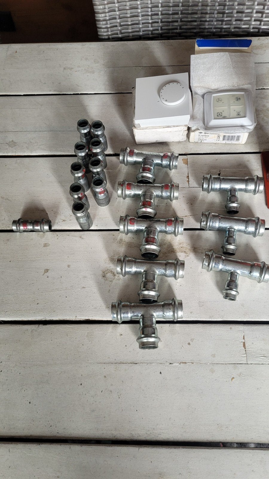 Cv materialen pers vhs viega, Ophalen