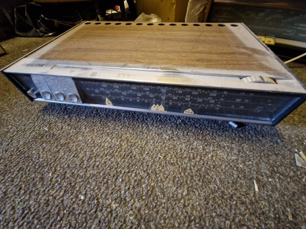 Philips radio 22RH690/00Z - Vintage radio, Ophalen, Gebruikt, Radio