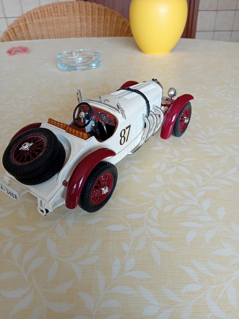 Mercedes SSK Schaalmodel 1:18, Hobby en Vrije tijd, Modelauto's | 1:18, Ophalen, Zo goed als nieuw, Auto, Overige merken