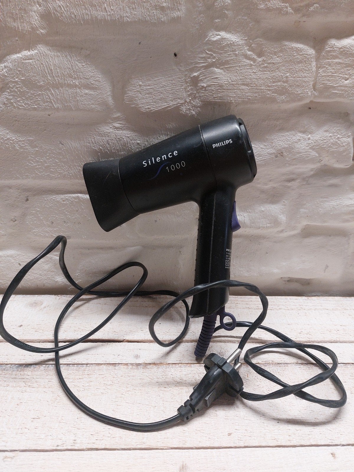 Philips Silence 1000 Föhn - Compact en Krachtig, Verzenden, Gebruikt, Föhn of Haardroger