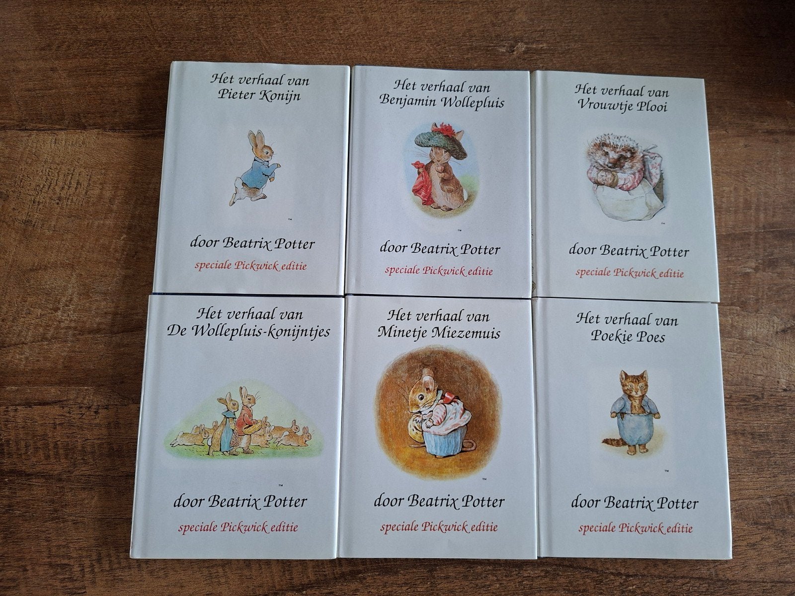Het verhaal van Pieter Konijn en nog 5 andere verhaaltjes., Ophalen of Verzenden, Zo goed als nieuw, Beatrix Potter