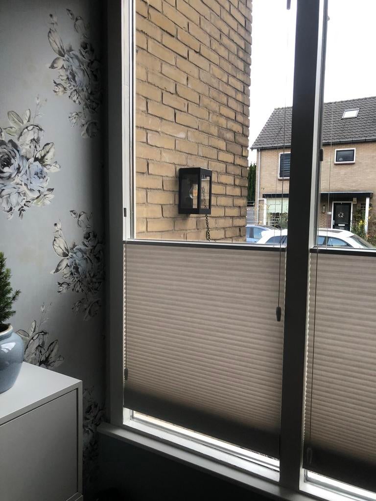 Plissé gordijn, bottum-up top-down *Van >€500,- voor €40,-!*, Gebruikt, Wit, Modern, 150 tot 200 cm