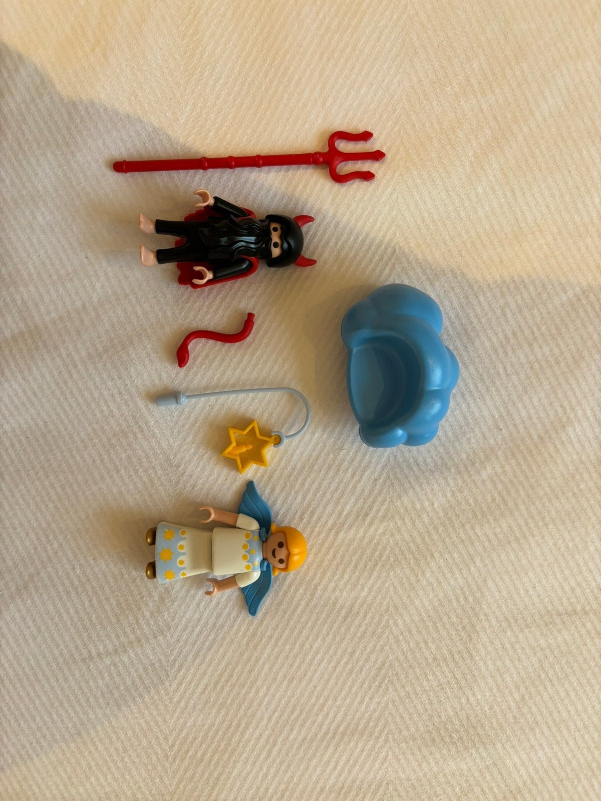 Playmobil set 5411: Engel en duivel, Kinderen en Baby's, Speelgoed | Playmobil, Ophalen of Verzenden, Zo goed als nieuw, Complete set