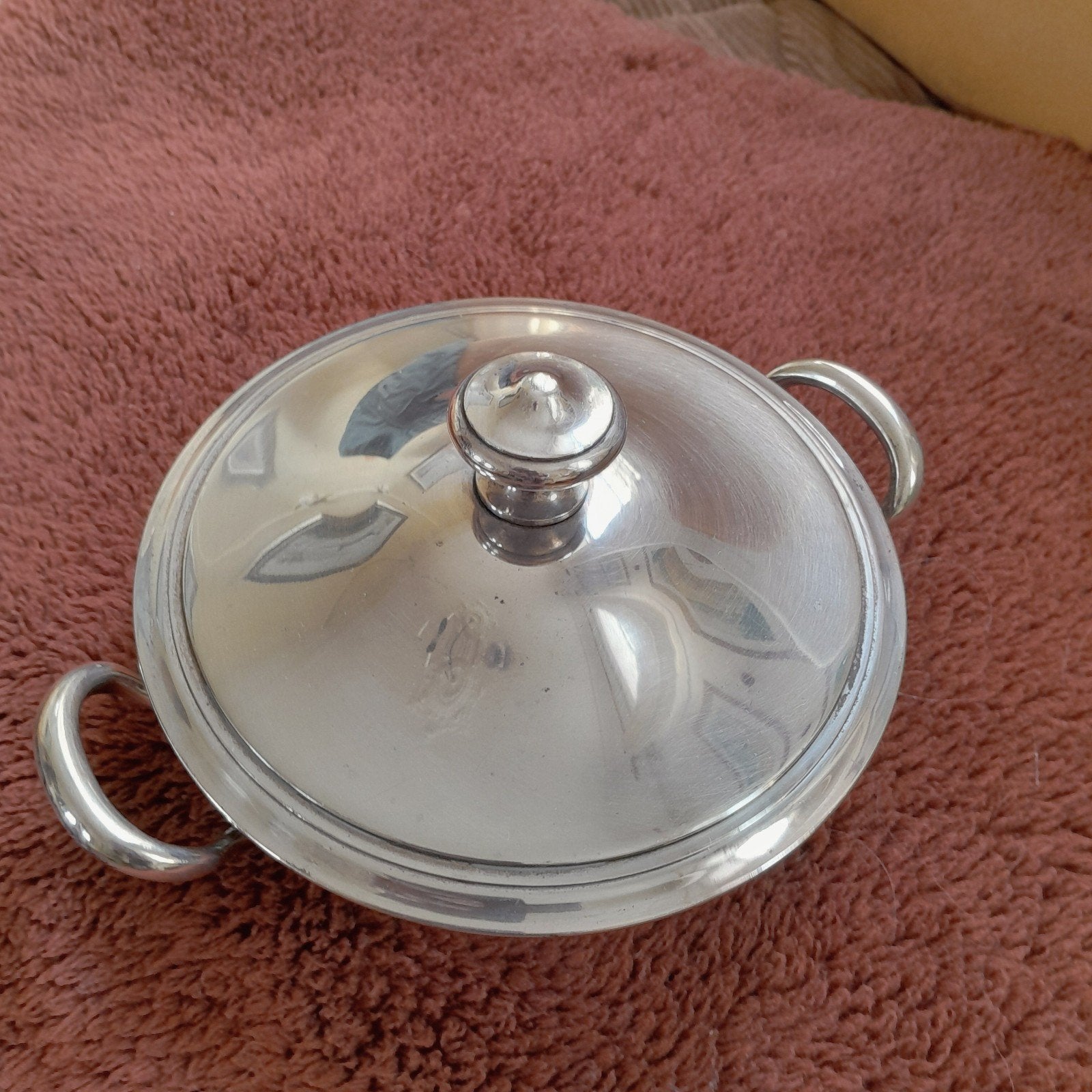 Originele Antieke Art Deco Christofle Verzilverde Dekschaal, Ophalen of Verzenden