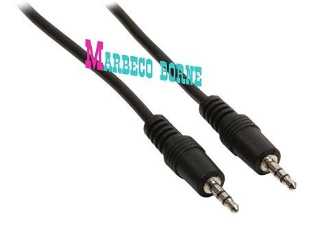 Stereo audiokabel, Jackplug kabel 3,5mm 1,5 meter, Nedis, Nieuw, Info@marbeco.nl, Minder dan 2 meter