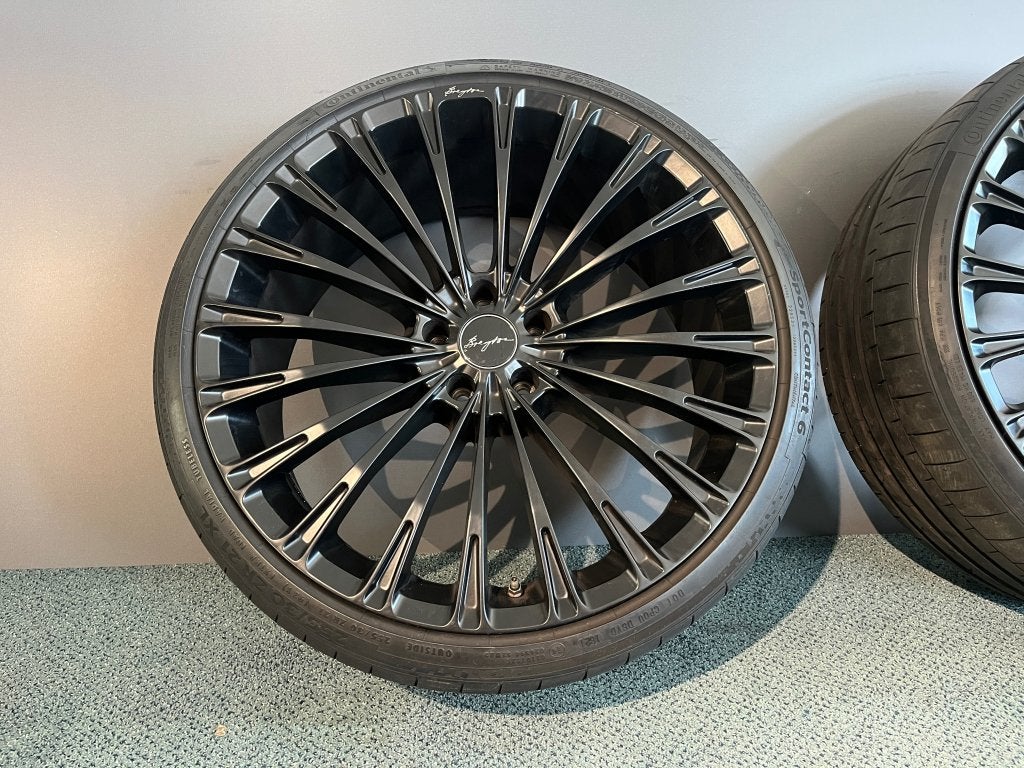 21 inch Breyton LS3 BK voor BMW 5 G30 G60 /BMW 6 G32 en 7 G1, Gebruikt, 255 mm, Banden en Velgen, Info@ksc-import.nl