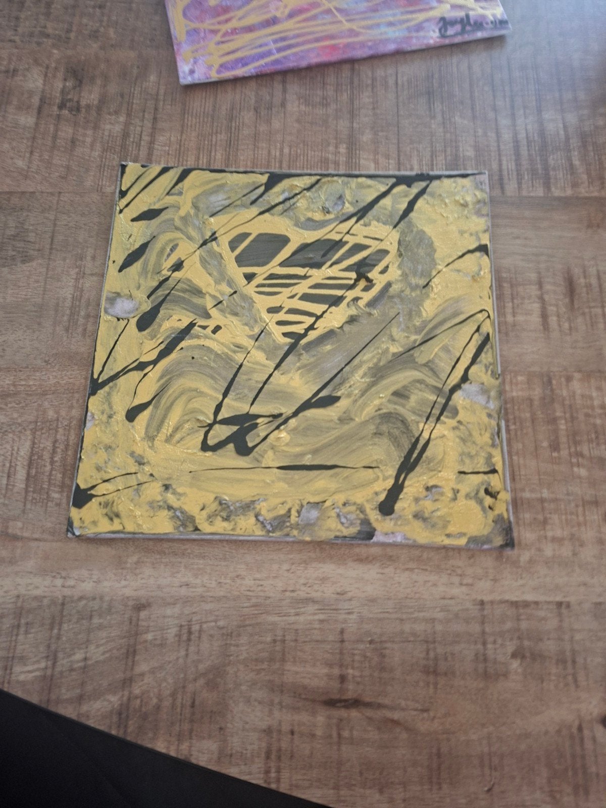 schilderij abstract, Ophalen of Verzenden