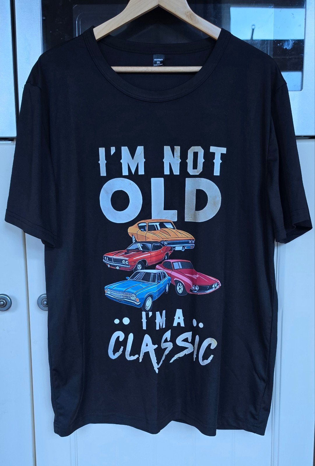 Manfinity Classic Cars / funny T-shirt - Maat XXL, Zwart, Nieuw, Overige maten, Ophalen of Verzenden