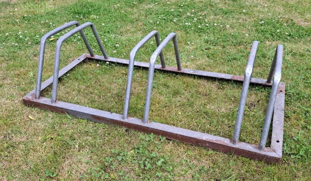 Fietsenrek, Ophalen, Gebruikt
