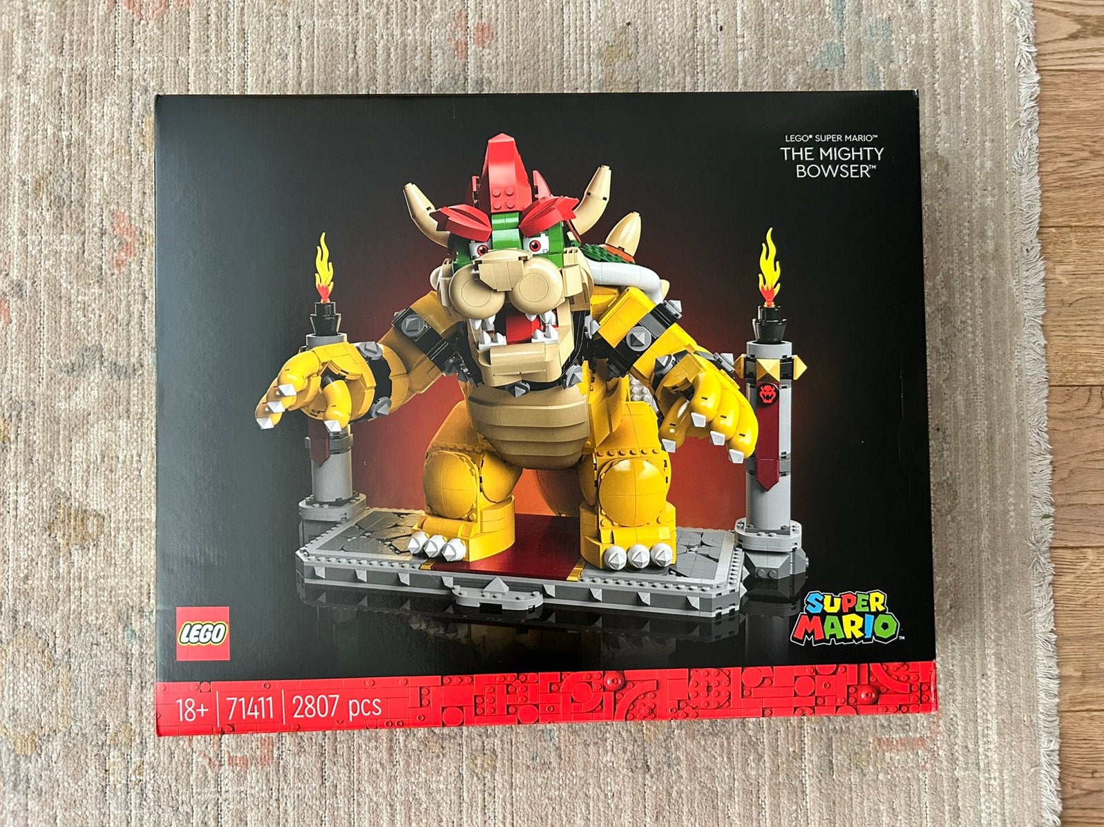 Lego Super Mario 71411 The Mighty Bowser nieuw!, Lego, Nieuw, Ophalen of Verzenden, Ideas