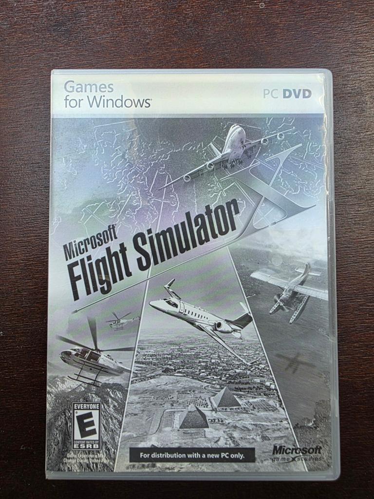 Pc game Microsoft Flight Simulator X, Spelcomputers en Games, Games | Pc, Zo goed als nieuw, Simulatie, 1 speler, Vanaf 3 jaar