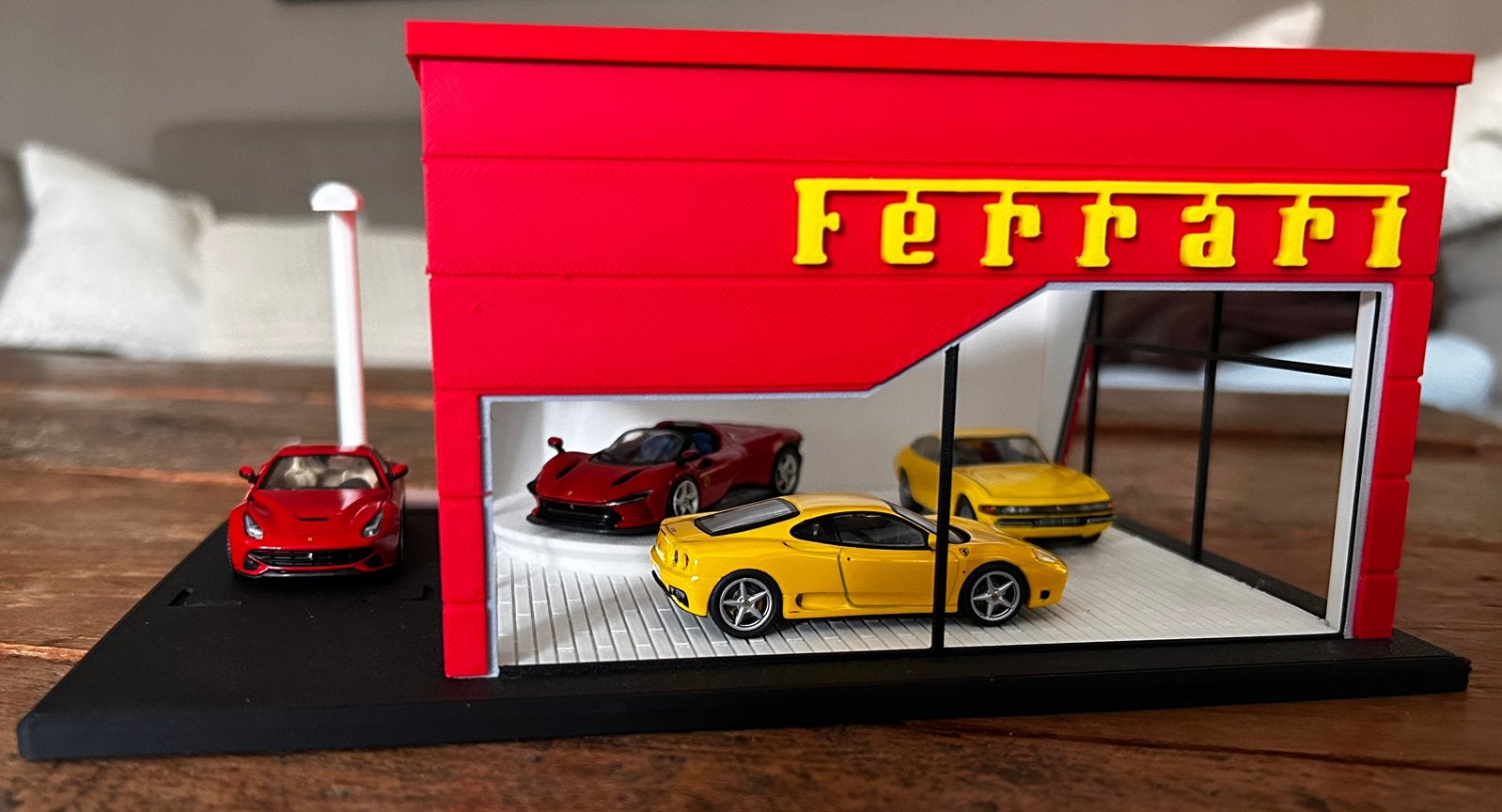 Ferrari showroom diorama 1/64, Hobby en Vrije tijd, Ophalen of Verzenden, Nieuw, Auto