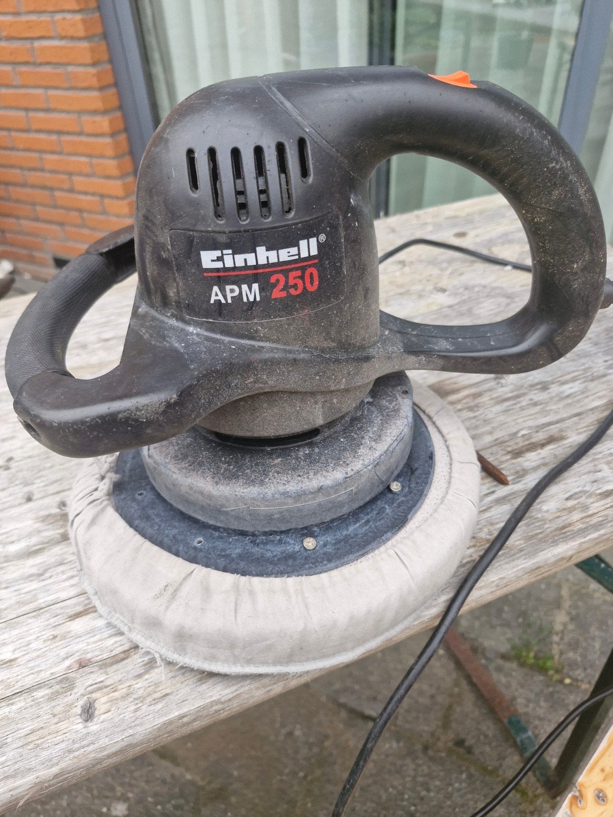 Einhell APM 250 Excentrische Poetsmachine, Ophalen, Gebruikt, Minder dan 600 watt, Excentrische schuurmachine