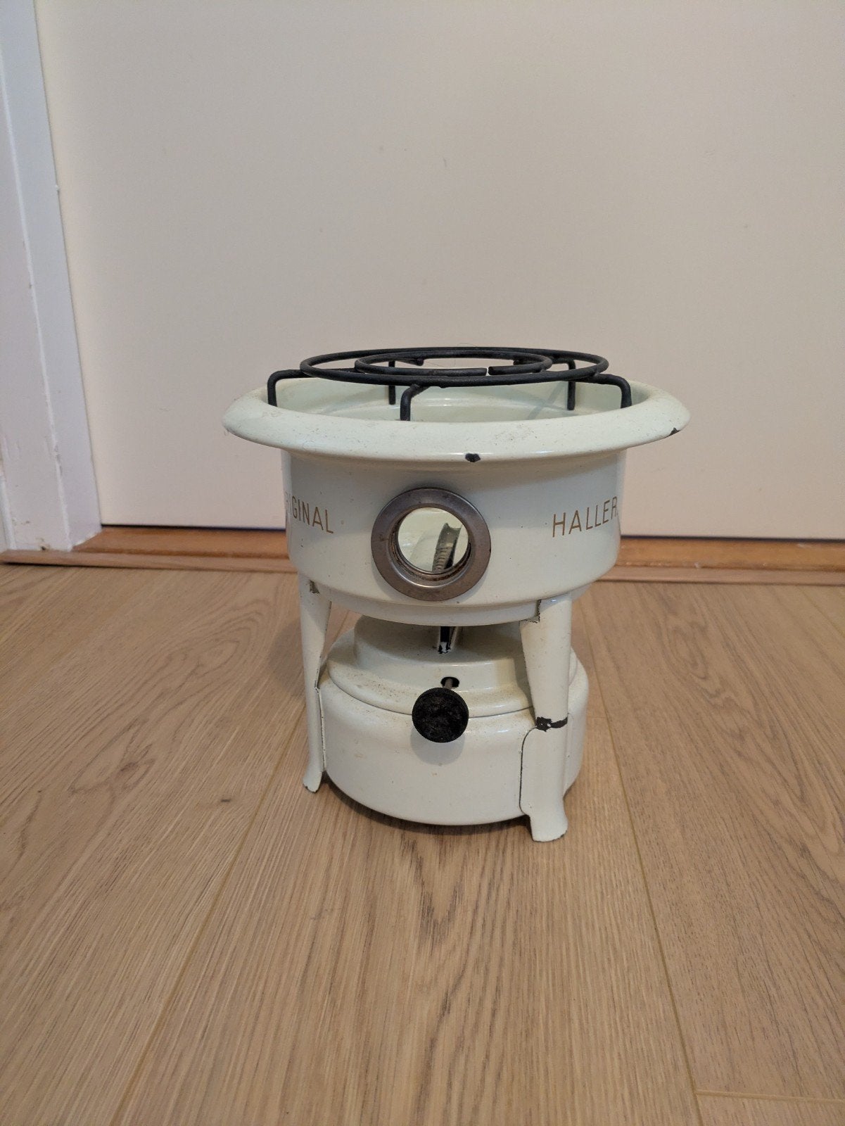 Vintage Haller Original Petroleumkachel - Crème, Ophalen of Verzenden