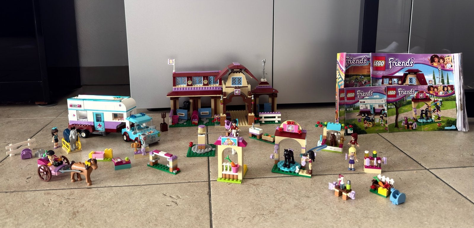 Grote collectie LEGO Friends paarden sets, Ophalen of Verzenden, Gebruikt