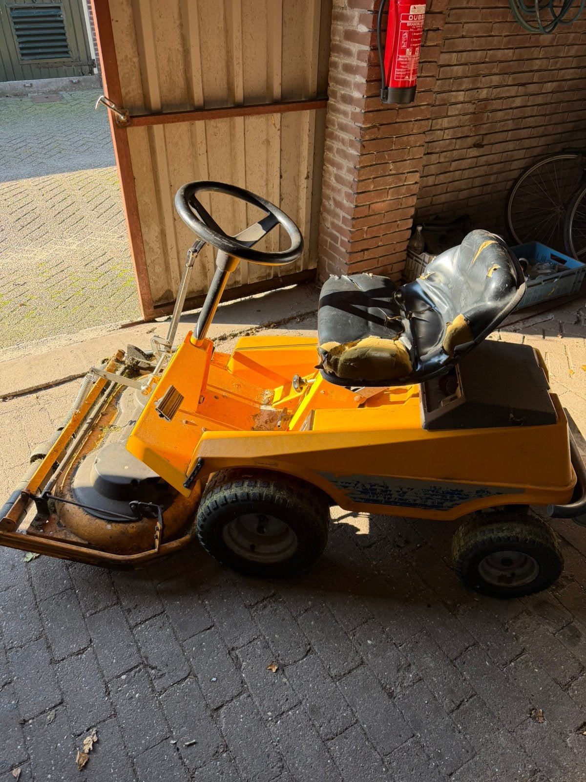 Stige villa 11e, Ophalen, Zo goed als nieuw, Elektrische starter, Minder dan 90 cm