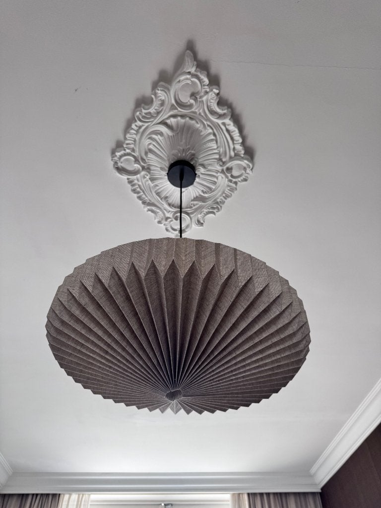 Linnen Lamp Loods5 (2x), Ophalen, Zo goed als nieuw, Overige materialen, Japandi