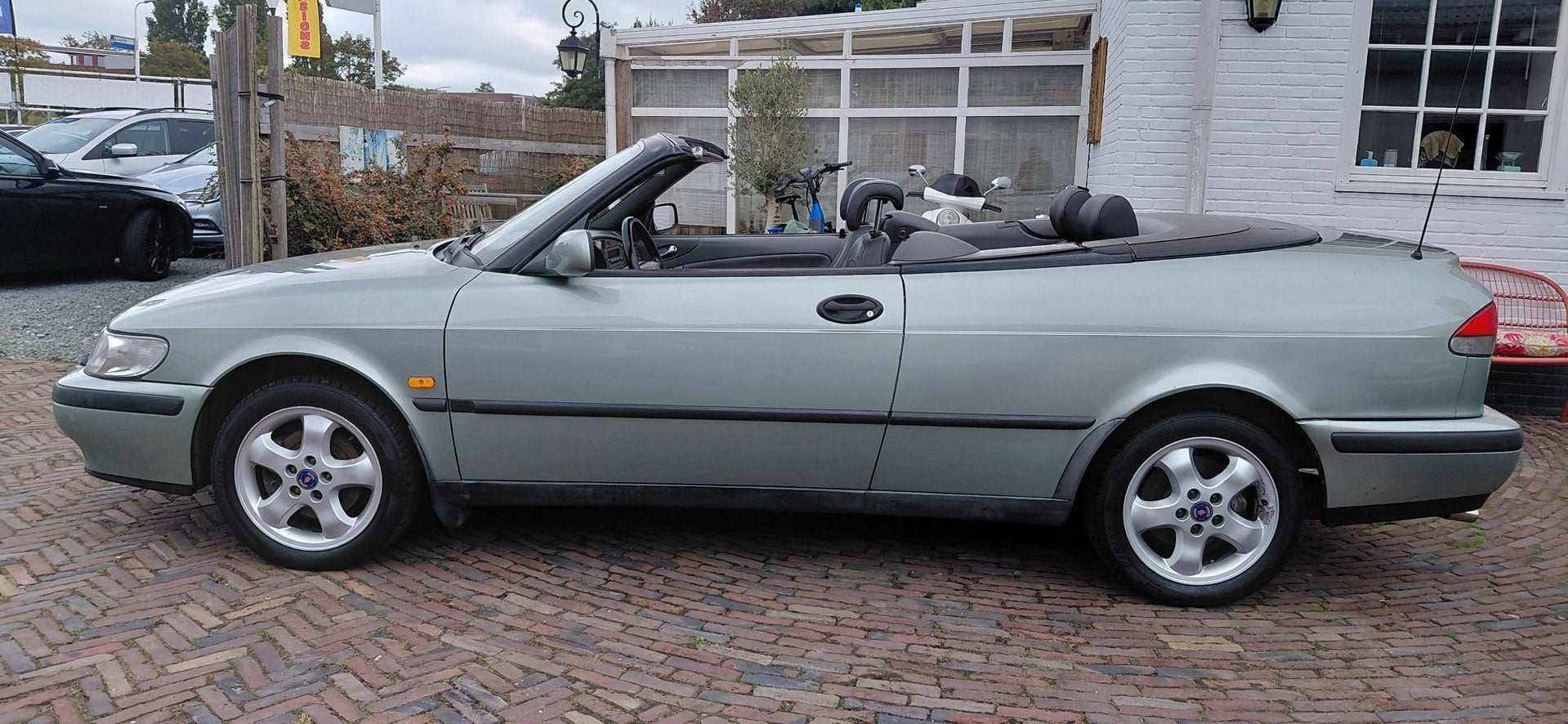 Saab 9-3 Cabrio 2.0 Turbo S Cabriolet Mooie en goede auto., Auto's, 730 kg, Gebruikt, Huisgarantie, 4 cilinders