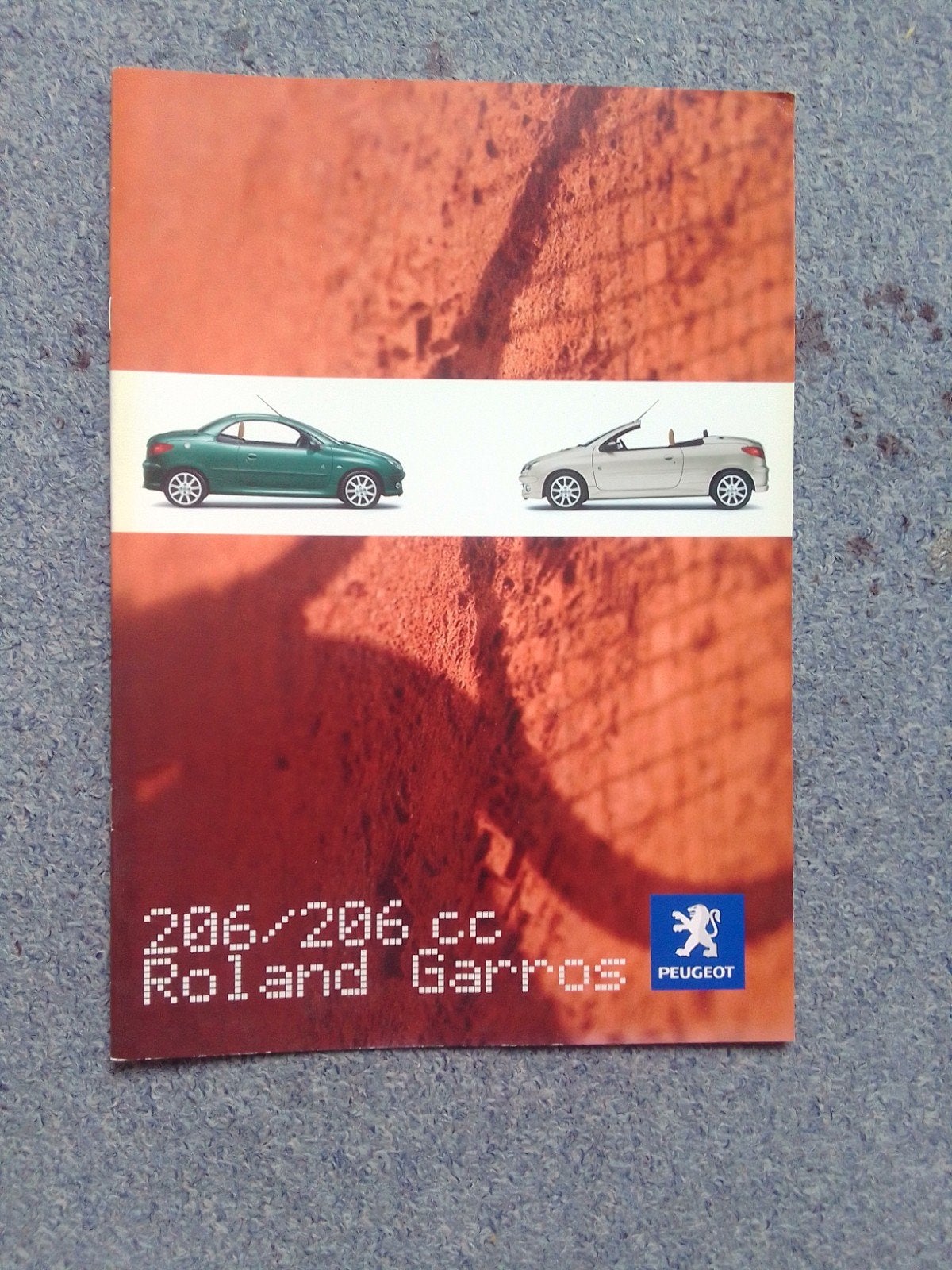 Peugeot 206/206cc Roland Garros, Ophalen of Verzenden, Peugeot