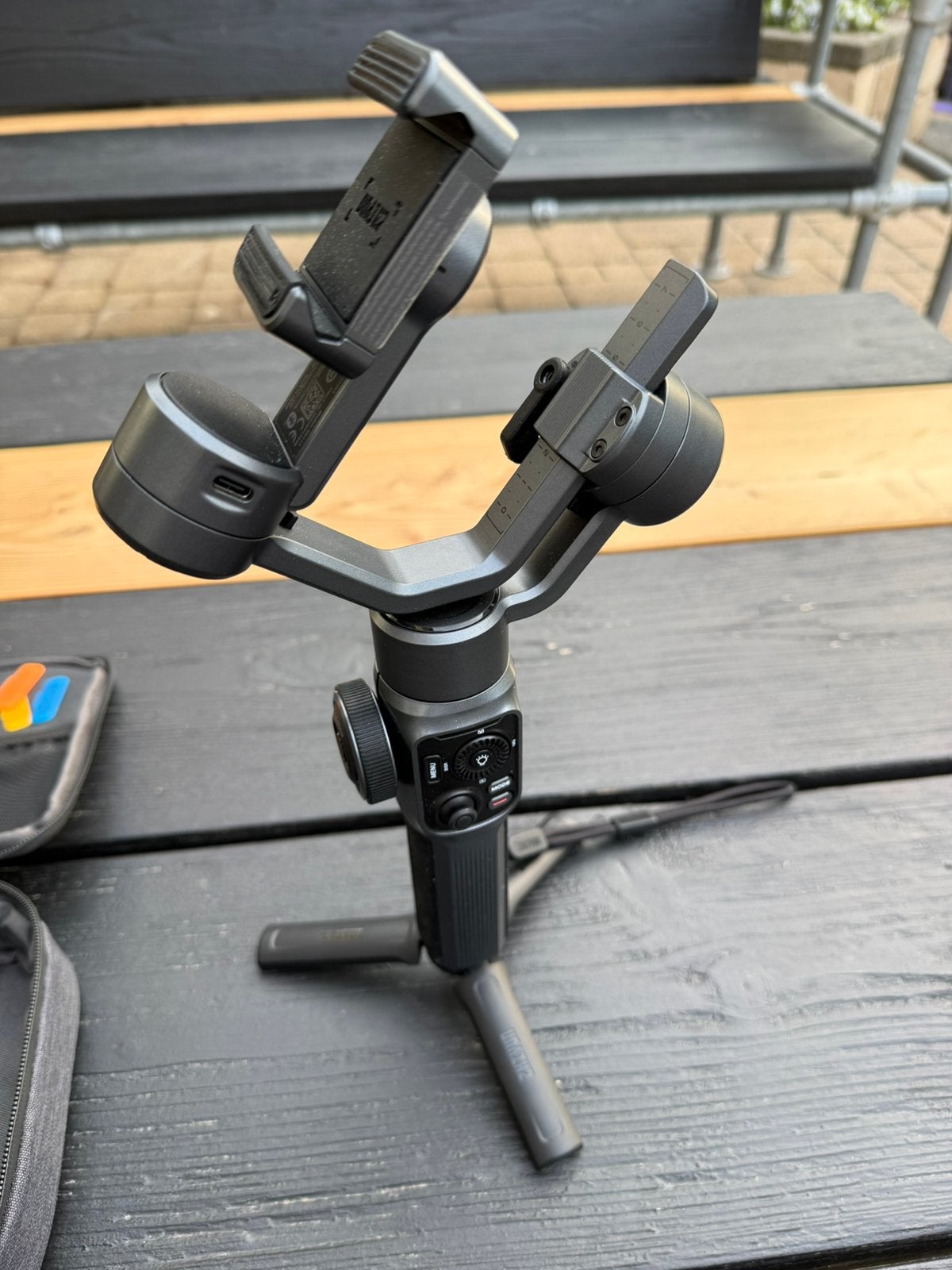 Zhiyun Smooth 5 Combo | Compleet | Gimbal iPhone/Android, Ophalen of Verzenden, Zo goed als nieuw