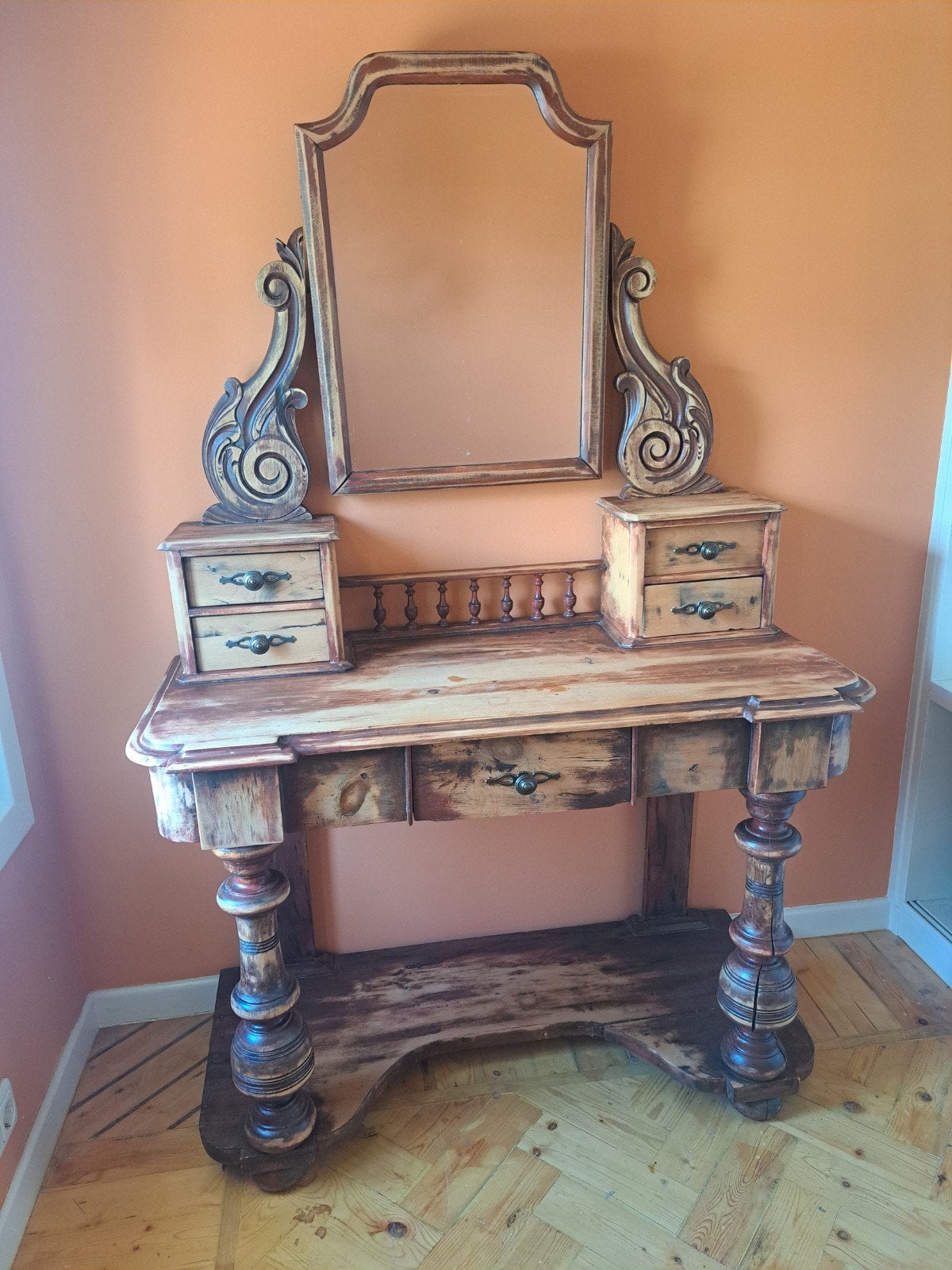 Bureau / kaptafel, Ophalen, Gebruikt, 25 tot 50 cm, 50 tot 100 cm
