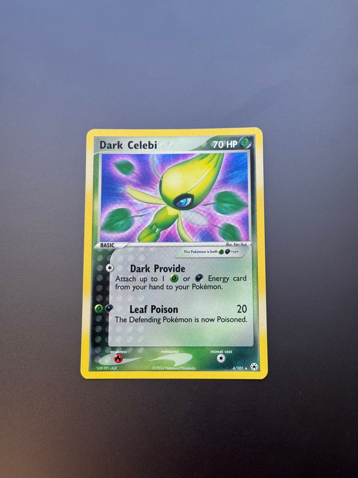 Dark Celebi (Holo #4/101), Ophalen of Verzenden, Zo goed als nieuw