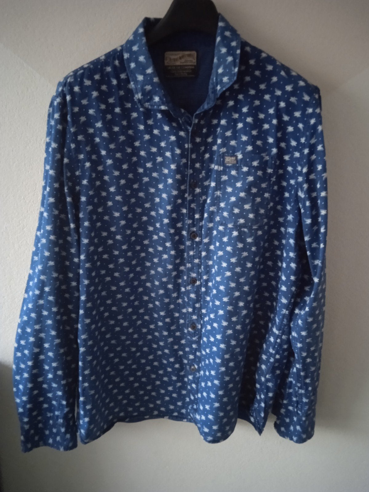 3 x  moderne shirts xl petrol,Adam, 6,€ per stuk, Blauw, Maat 46/48 (XL) of groter, Ophalen of Verzenden, Zo goed als nieuw
