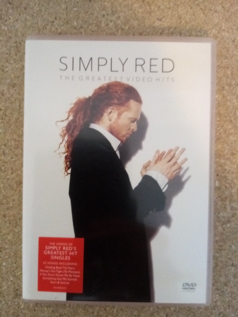 dvd simply red the greatest videohits, Ophalen of Verzenden, Gebruikt, Pop, Verzamelalbum