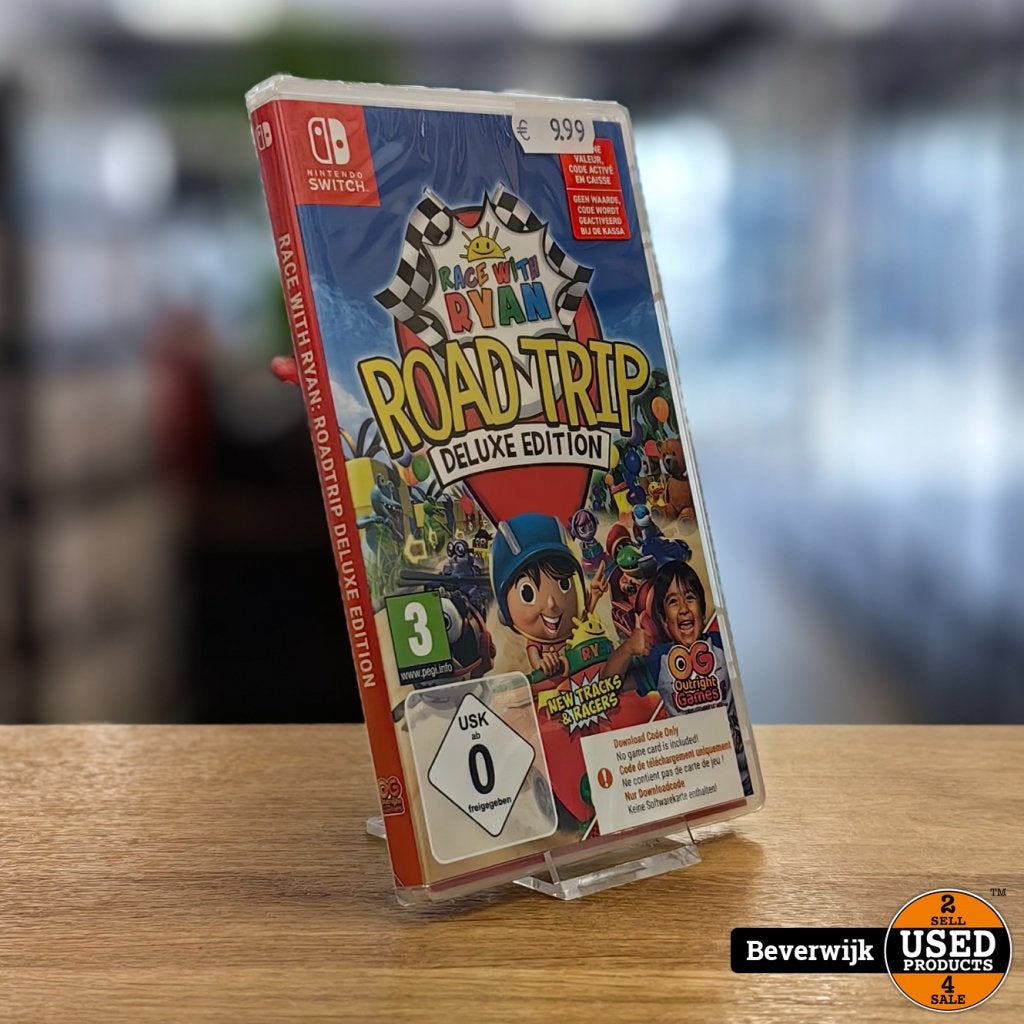 Race With Ryan Road Trip Deluxe Edition - Switch Game, Spelcomputers en Games, Spelcomputers | Nintendo Switch, Nintendo, Gebruikt