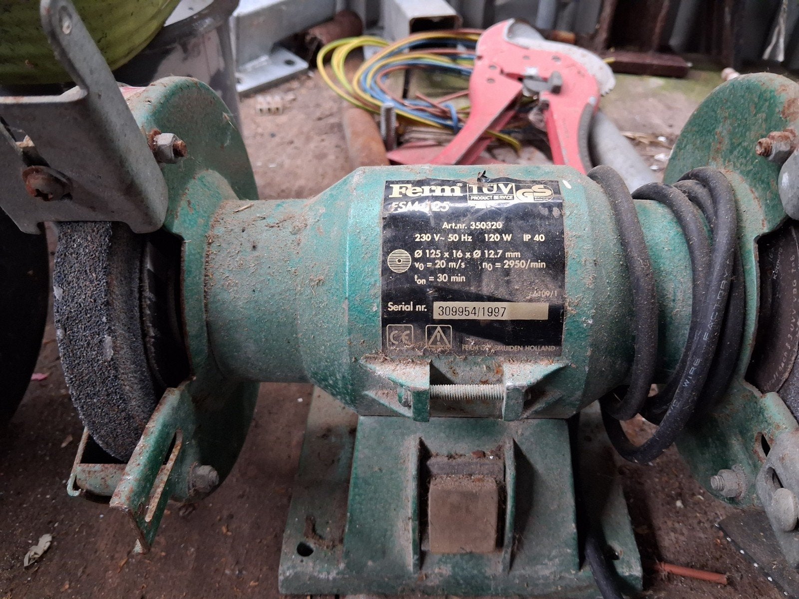 Slijpsteenmachine, Doe-het-zelf en Verbouw, Gereedschap | Slijpmachines, Ophalen of Verzenden
