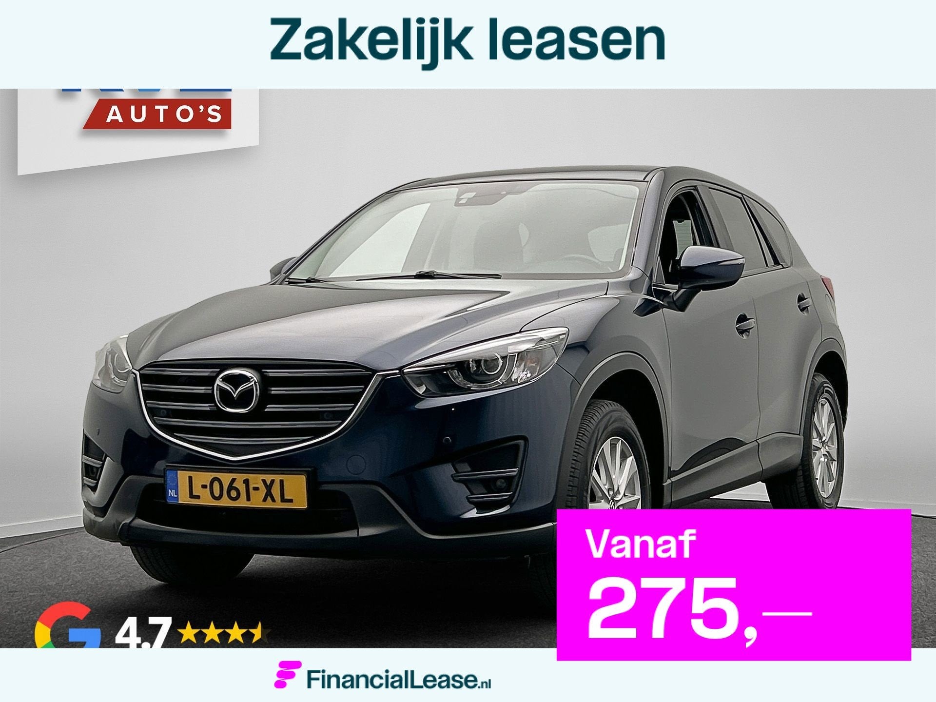 Mazda CX-5 2.0 SkyActiv-G 165 Skylease 2WD | Carplay | Trekh, Voorwielaandrijving, 1998 cc, Euro 6, 4 cilinders