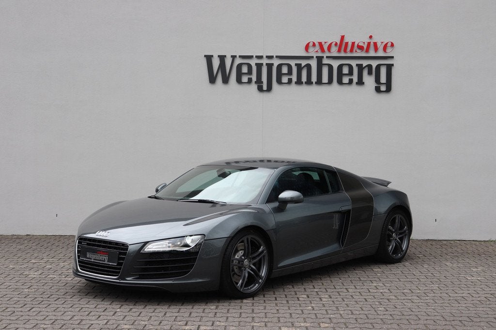 Audi R8 4.2 V8 FSI Carbon B&O Alcantara (bj 2007, automaat), Auto's, Automaat, Gebruikt, Leder, Bedrijf