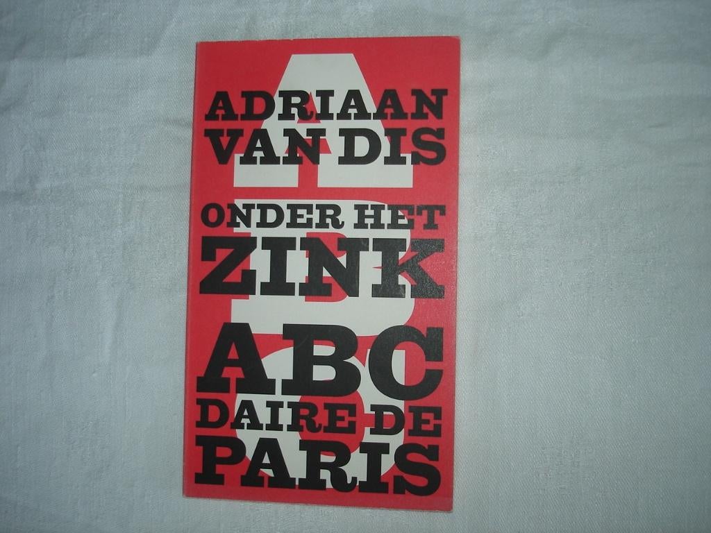 Boekenweekgeschenk gesigneerd Onder het Zink A. van Dis 2004, Boeken, Boekenweekgeschenken, Ophalen, Zo goed als nieuw
