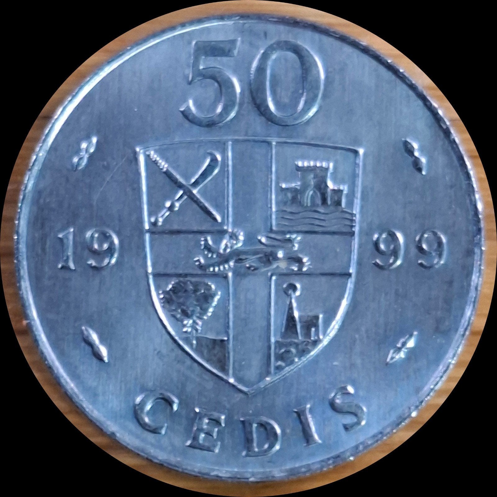 41# Ghana 50 Cedis 1999 km31, Ophalen of Verzenden, Overige landen
