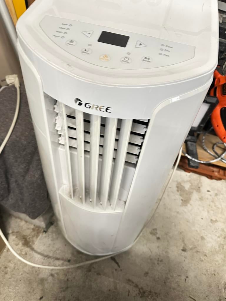 Airco gree, Ophalen, Minder dan 60 m³, 3 snelheden of meer, Zo goed als nieuw