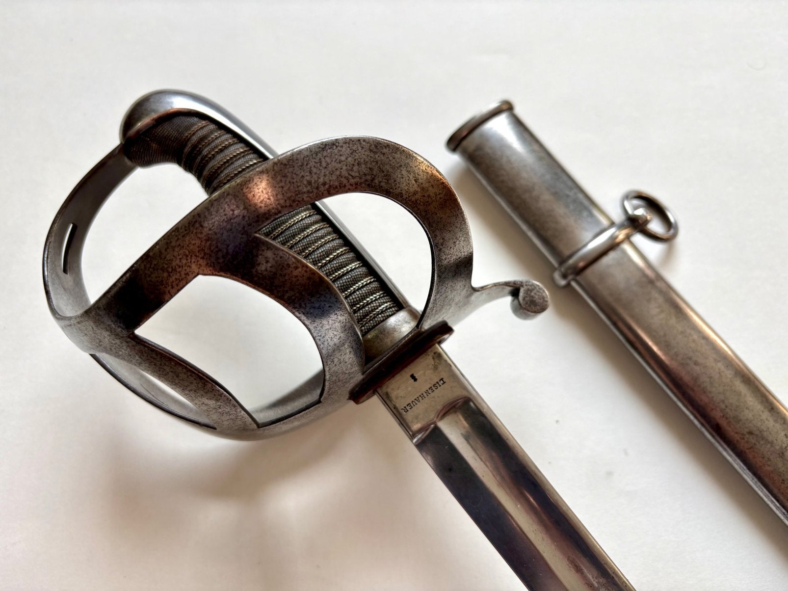 Sabel cavalerie M.1876 Lüneschloss met keurmerken | KNIL?, Ophalen, Landmacht, Nederland, Zwaard of Sabel