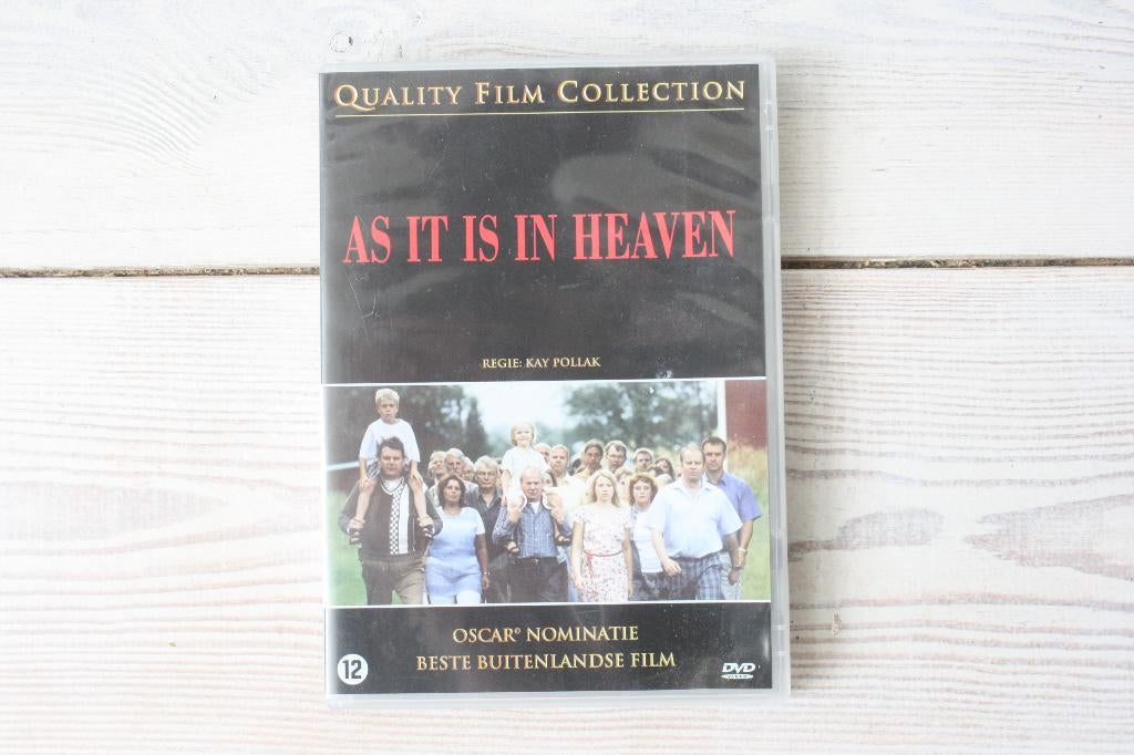 DVD As it is in Heaven van Kay Pollak, Alle leeftijden, Verzenden, Zo goed als nieuw, Overige gebieden